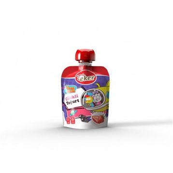 Eker 65 gr Kral Şakir Çilekli Yoğurt