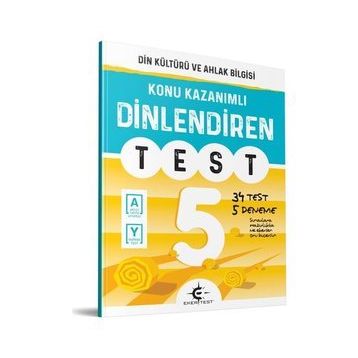 Eker Test Yayınları 5. Sınıf Din Kültürü Ve Ahlak Bilgisi Konu Kazanımlı Dinlendiren Test