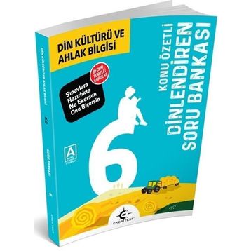 Eker Test Yayınları 6.Sınıf Dinlendiren Soru Bankası - Eker Test Yayınları