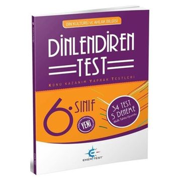 Eker Test Yayınları 6.Sınıf Dinlendiren Soru Bankası - Eker Test Yayınları