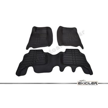 Ekiciler D-Max 2012 Sonrası 5D Siyah Oto Paspas