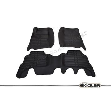 Ekiciler D-Max 2012 Sonrası 5D Siyah Oto Paspas