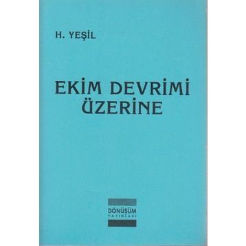 Ekim Devrimi Üzerine - hidir yesil
