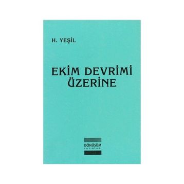 Ekim Devrimi Üzerine - hidir yesil