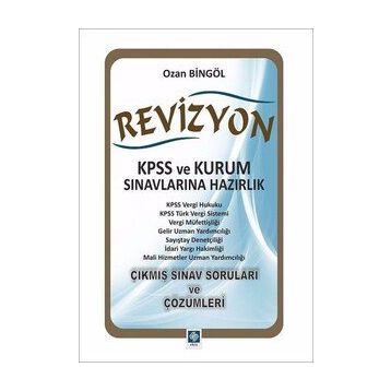 Ekin Yayınevi Revizyon KPSS ve Kurum Sınavlarına Hazırlık Soru Bankası