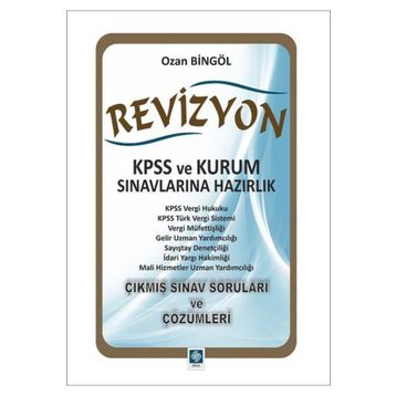 Ekin Yayınevi Revizyon KPSS ve Kurum Sınavlarına Hazırlık Soru Bankası