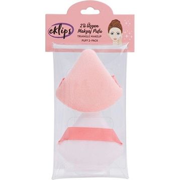 Eklips 2'li Üçgen Makyaj Puffu