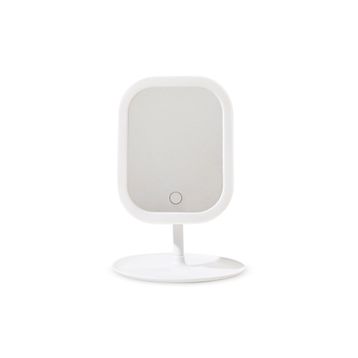 Eklips Kare Led Beyaz Makyaj Aynası