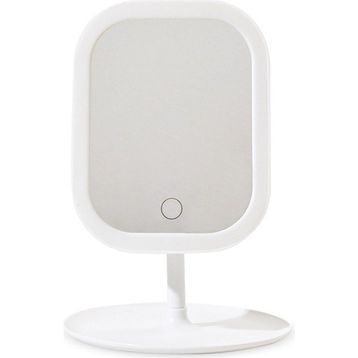 Eklips Kare Led Beyaz Makyaj Aynası