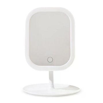 Eklips Kare Led Beyaz Makyaj Aynası