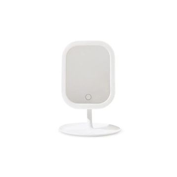 Eklips Kare Led Beyaz Makyaj Aynası
