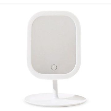 Eklips Kare Led Beyaz Makyaj Aynası