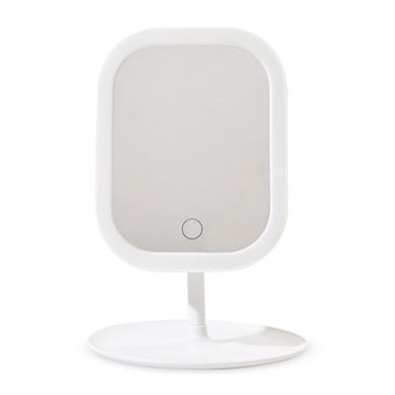 Eklips Kare Led Beyaz Makyaj Aynası