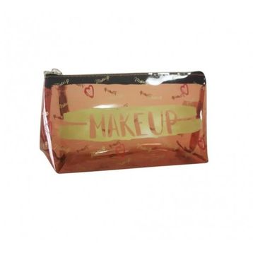 Eklips Şeffaf Make Up Makyaj Çantası