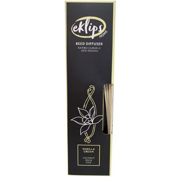 Eklips Vanilla Cream 100 ml Bambu Çubuklu Oda Kokusu