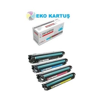 Eko Kartuş Hp CF082A (CE400A-CE401-CE402-CE403) Set Muadil Toner