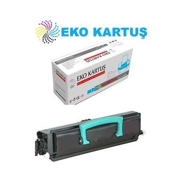 Eko Kartuş Lexmark E350DN Siyah Muadil Toner