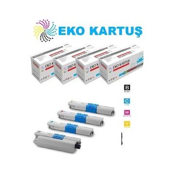 Eko Kartuş Oki C511DN Siyah Muadil Toner
