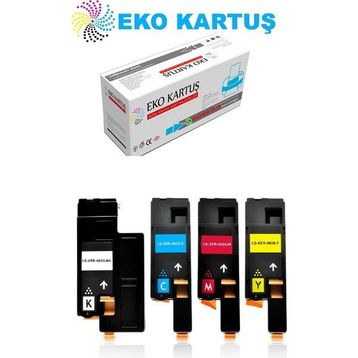 Eko Kartuş Xerox 6020/6025/6022/6027 (106R02760-1-2-3) Set Muadil Toner