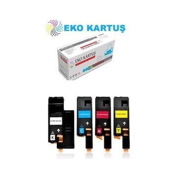 Eko Kartuş Xerox 6020/6025/6022/6027 (106R02760-1-2-3) Set Muadil Toner