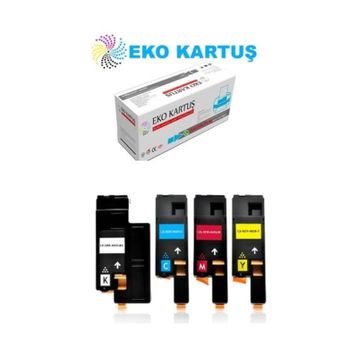 Eko Kartuş Xerox 6020/6025/6022/6027 (106R02760-1-2-3) Set Muadil Toner
