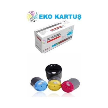 Eko Kartuş Xerox Phaser 6110VB 6110 (106R01203-04-05-06) Set Muadil Toner