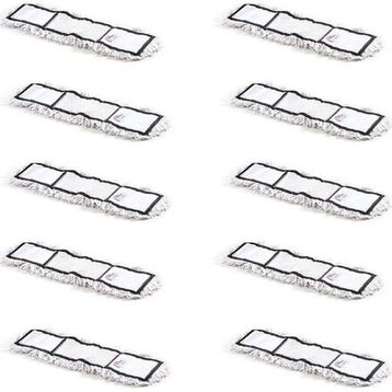 Ekol Beyaz 10x40 cm Nemli Palet Tablet Nem Alıcı Yedek Mop Paspas Başlığı Bezi