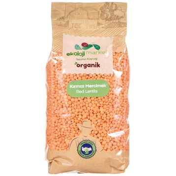 Ekoloji Market 750 gr Kırmızı Mercimek