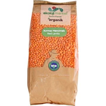 Ekoloji Market 750 gr Kırmızı Mercimek