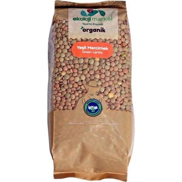 Ekoloji Market 750 gr Yeşil Mercimek
