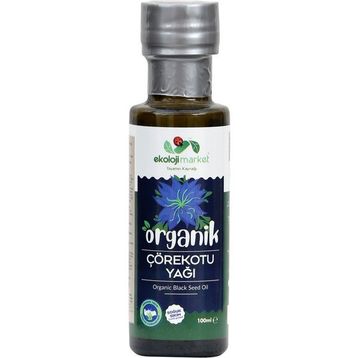 Ekoloji Market Soğuk Sıkım Organik Çörekotu Yağı