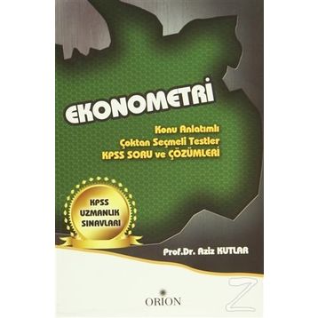 Ekonometri KPSS Uzmanlık Sınavları - Aziz Kutlar