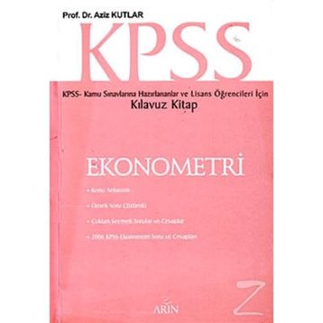 Ekonometri KPSS Uzmanlık Sınavları - Aziz Kutlar