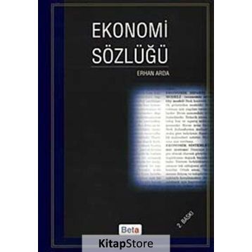 EKONOMI SÖZLÜĞÜ - ERHAN ARDA