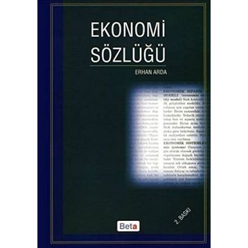 EKONOMI SÖZLÜĞÜ - ERHAN ARDA