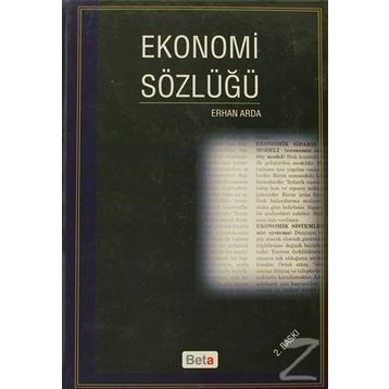 EKONOMI SÖZLÜĞÜ - ERHAN ARDA