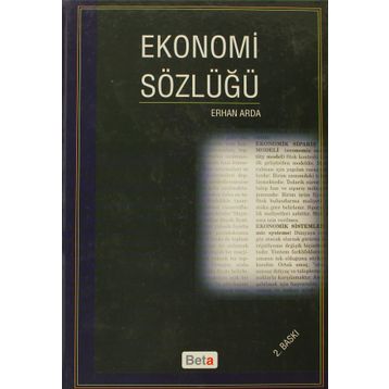 EKONOMI SÖZLÜĞÜ - ERHAN ARDA