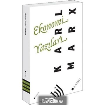 EKONOMI YAZILARI - KARL MARX