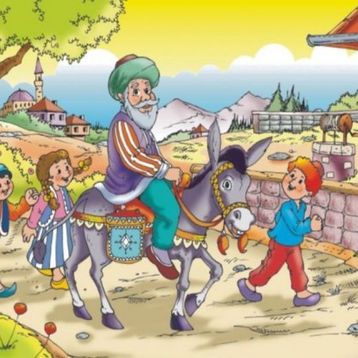 Eksen Nasrettin Hoca 35 Parça Ahşap Puzzle