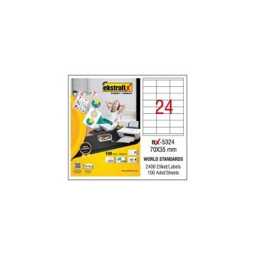 Ekstrafix Fix-5324 Lazer Etiket