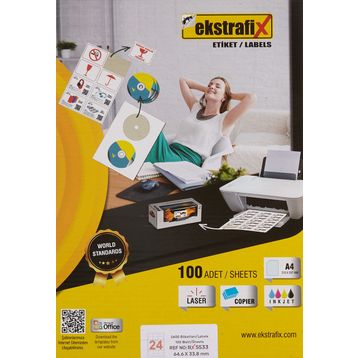 Ekstrafix Fix-5533 Lazer Etiket