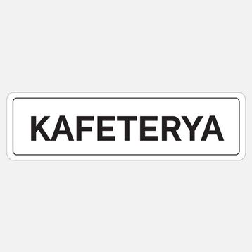 Ekstrafix YUL-208 7x24.5 cm Kafeterya