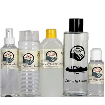 El Ruha 60° Beyaz Zambak 500 ml Cam Şişe Kolonya