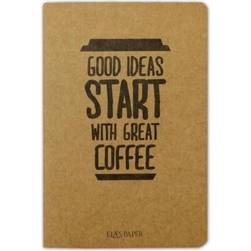 Ela's Paper Coffee Good Ideas Defter