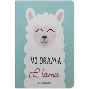 Ela's Paper Lama Notebook Su Yeşili Defter