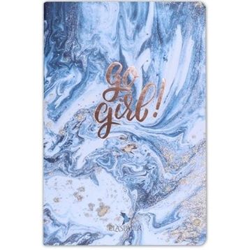 Ela's Paper Marble Mavi Go Girl! Defter