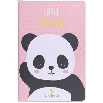 Ela's Paper Panda Little Pembe Defter