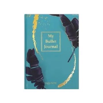 Ela's Paper Tropikal Mavi Defter