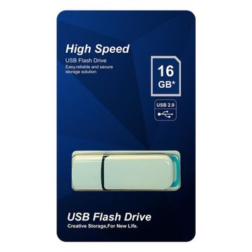 Elba 16 Gb Plastik Beyaz-Mavi 2.0 Usb Flash Bellek