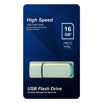 Elba 16 Gb Plastik Beyaz-Mavi 2.0 Usb Flash Bellek